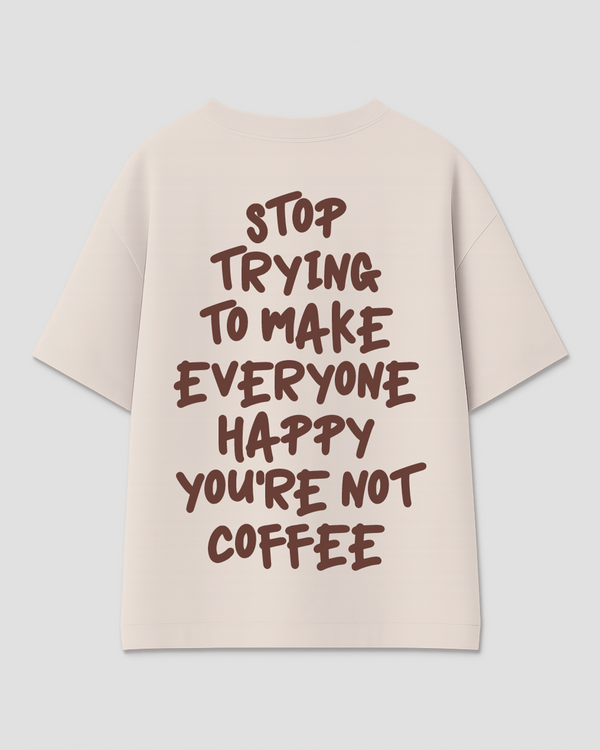 Coffee Oversized T-Shirt