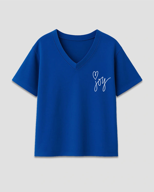 RB Joy V-Neck Oversize T-Shirt