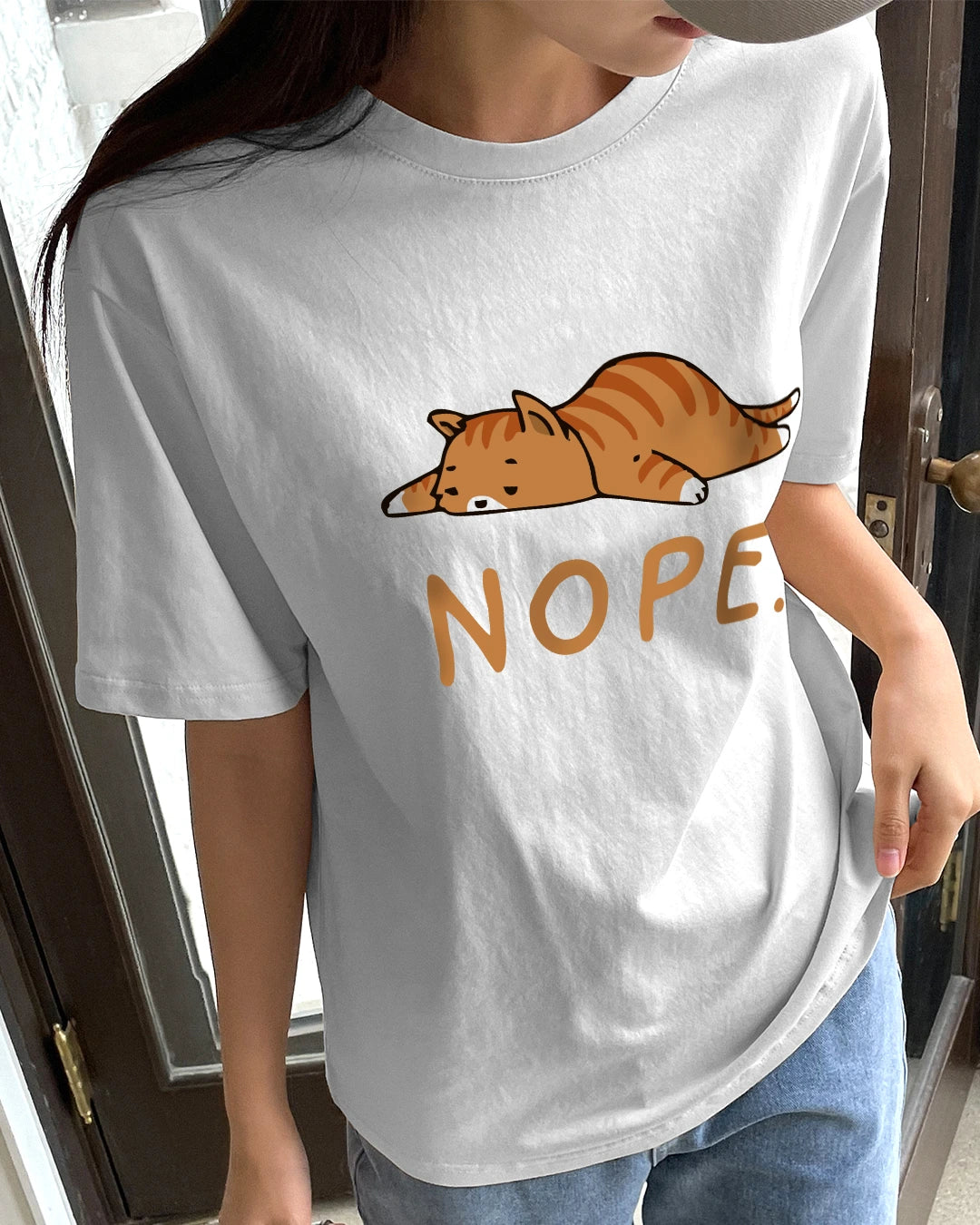 Nope Cat T-Shirt