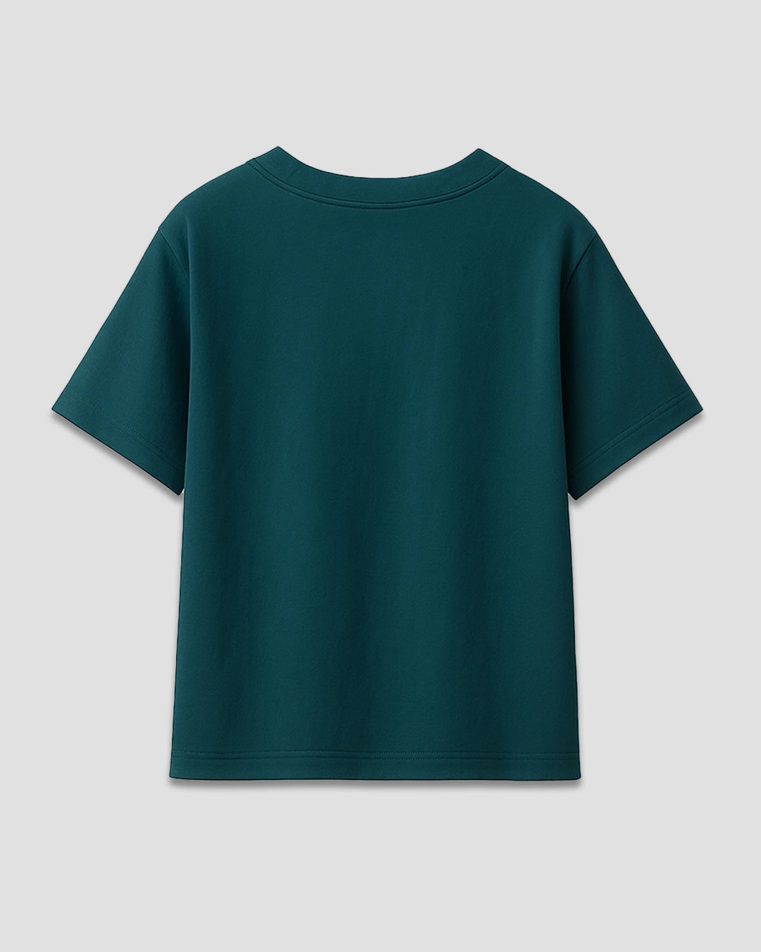 Baseball Petrol Blue V-Neck Oversize T-Shirt