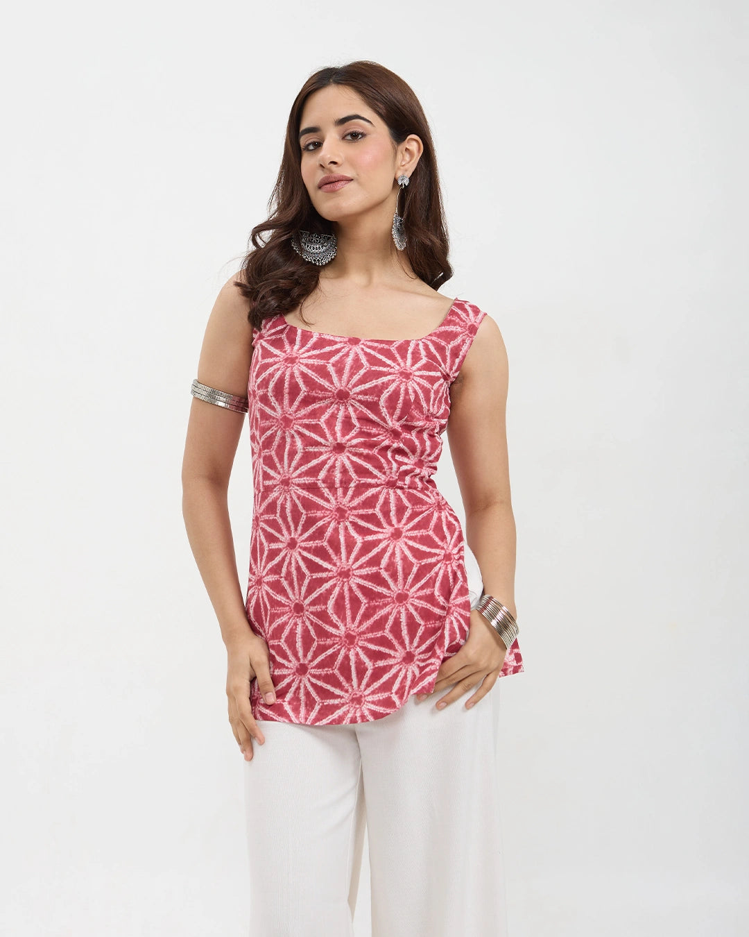 Pink Meher Short Kurti