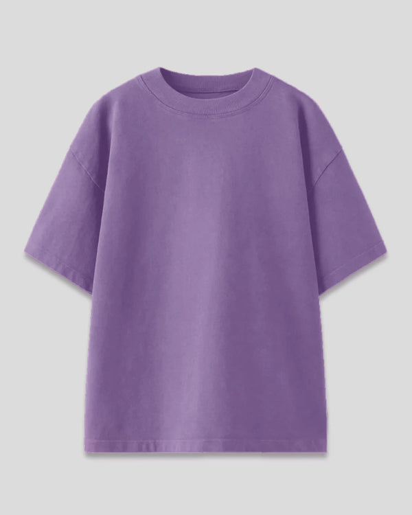 Plum Plain Oversized T-Shirt