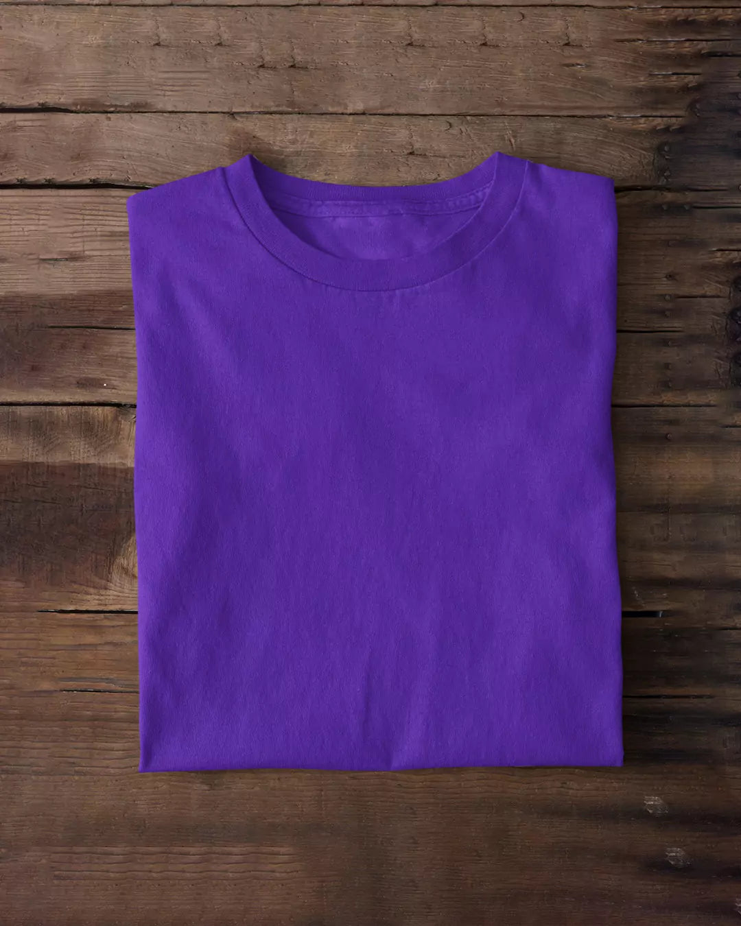 Purple Plain T-Shirt