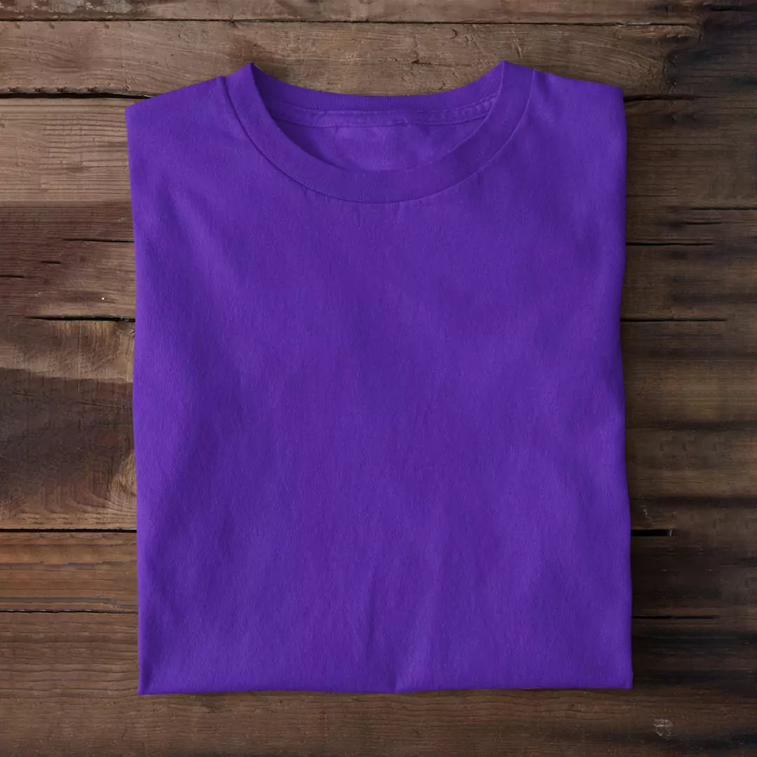 Purple Plain T-Shirt