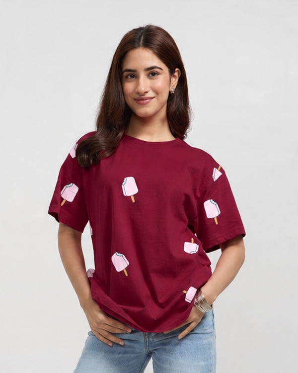 Ruby Popsicles Oversized T-Shirt