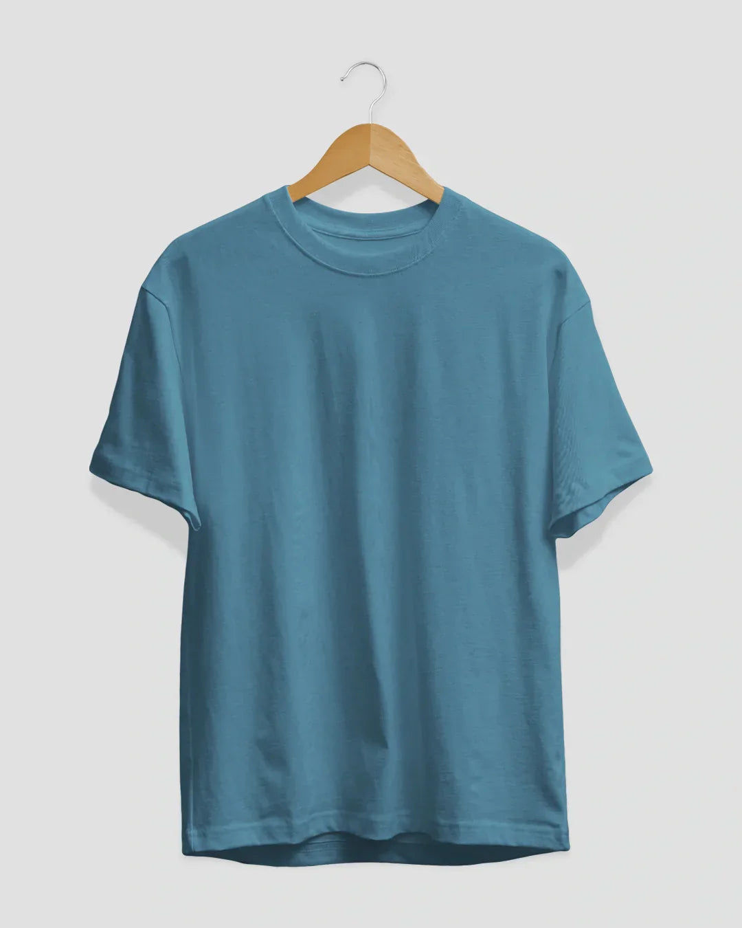 RB Dusky Blue Plain T-Shirt