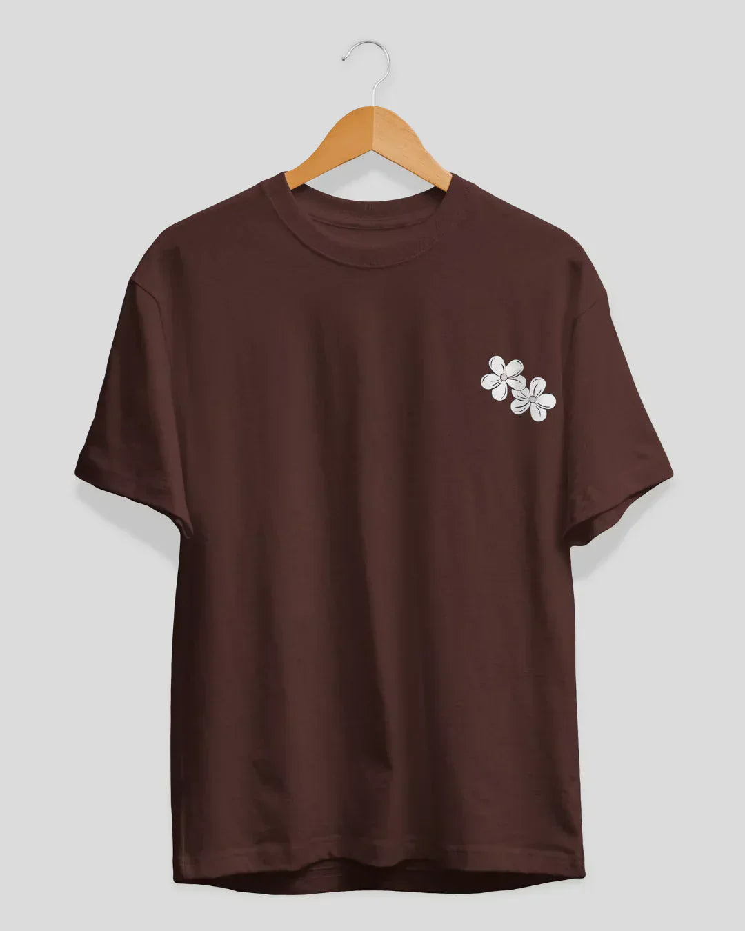 Twin Flower T-Shirt for Women Online In India | Dky
