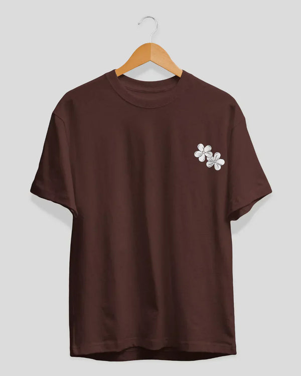 Twin Flower T-Shirt for Women Online In India | Dky