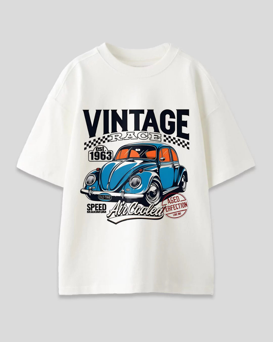 Vintage Car Oversized T-Shirt