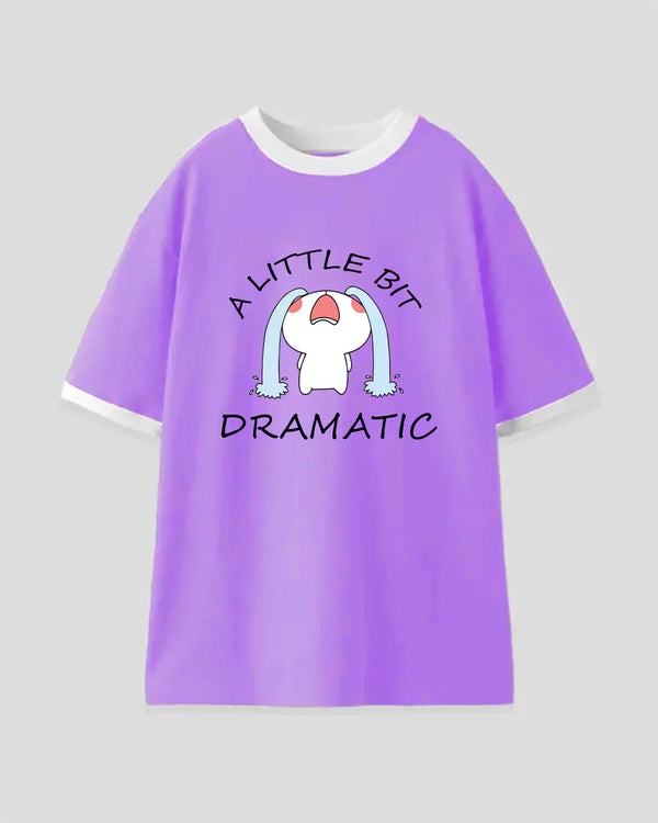 Shop A Little Bit Dramatic Tap Out T-Shirt - Nova & White | Dky
