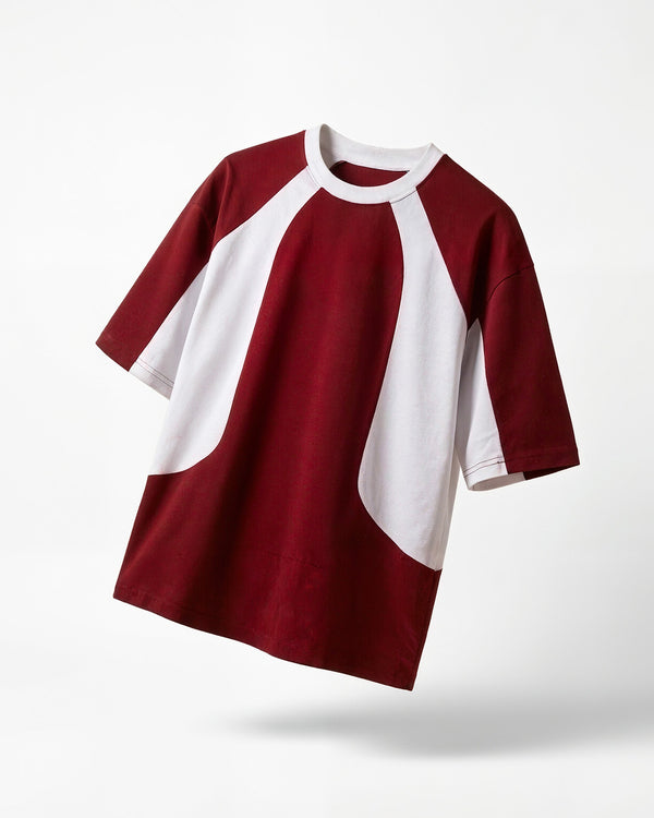 Maroon All-Star Plain T-Shirt
