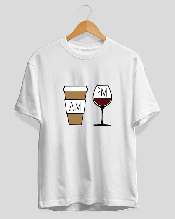 AM PM T-Shirt for Women Online In India | Dky