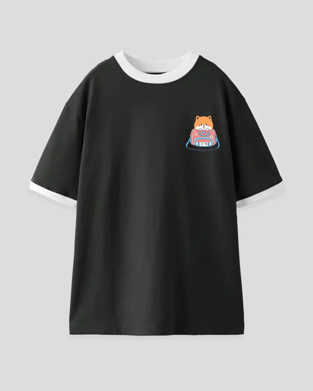 Shop Bag Pack Tap Out T-Shirt - Black & White | Dky