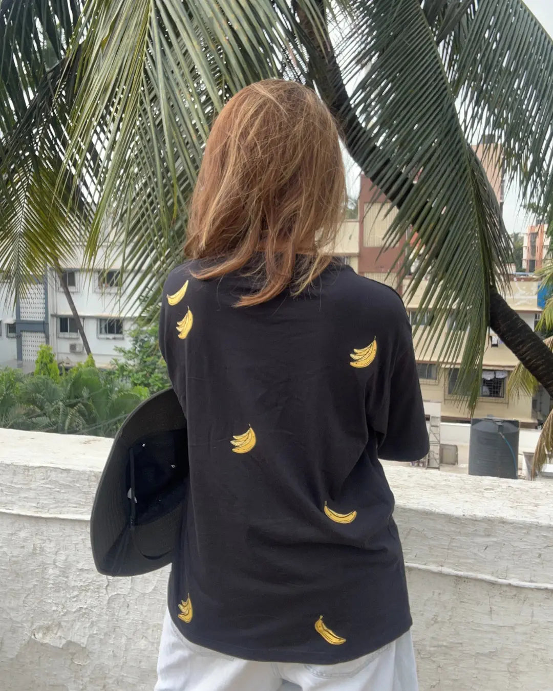 Banana Oversized T-Shirt - Shop Printed T shirt for Women Online In India | LoveDky