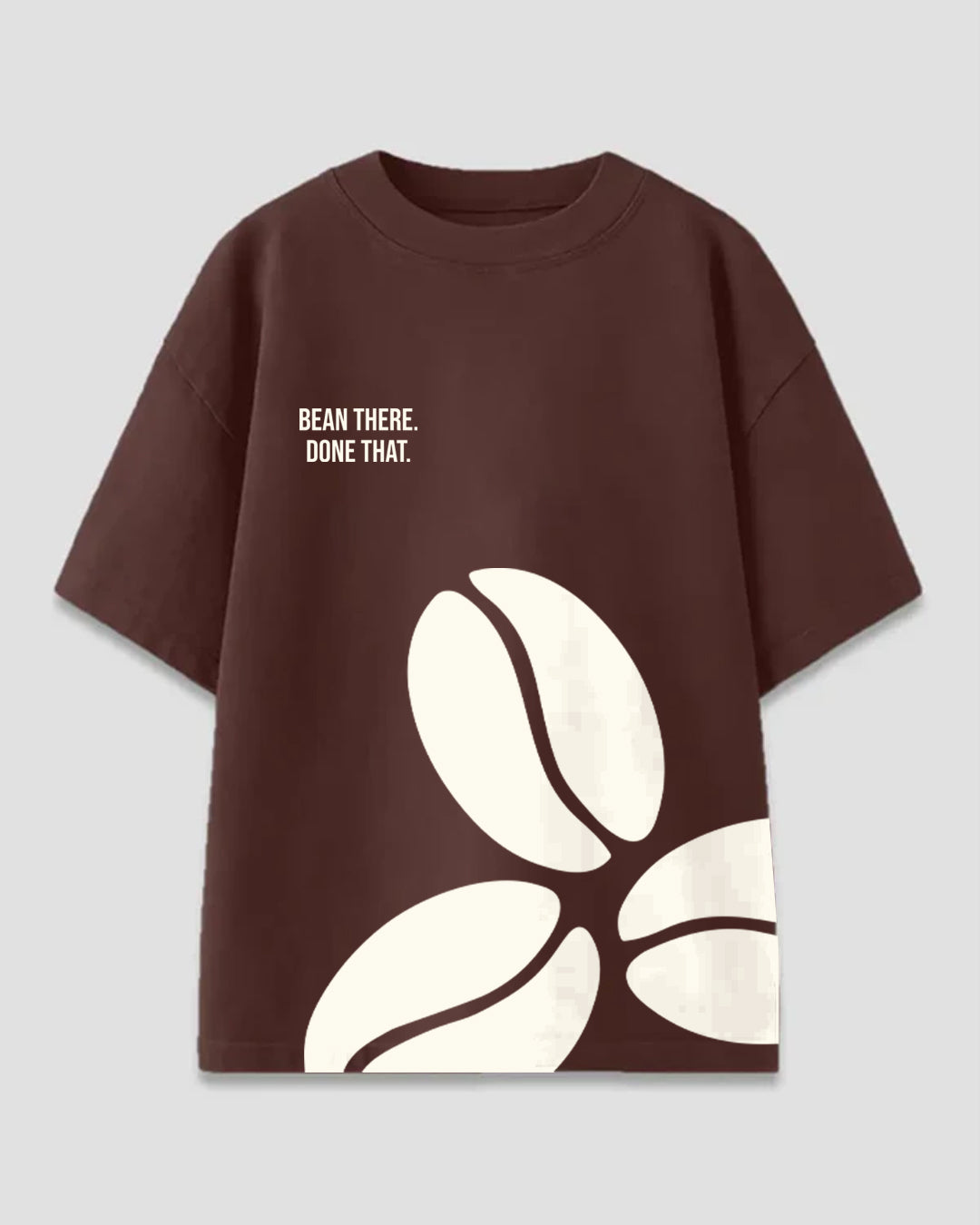 Brown Beany Oversized T-Shirt