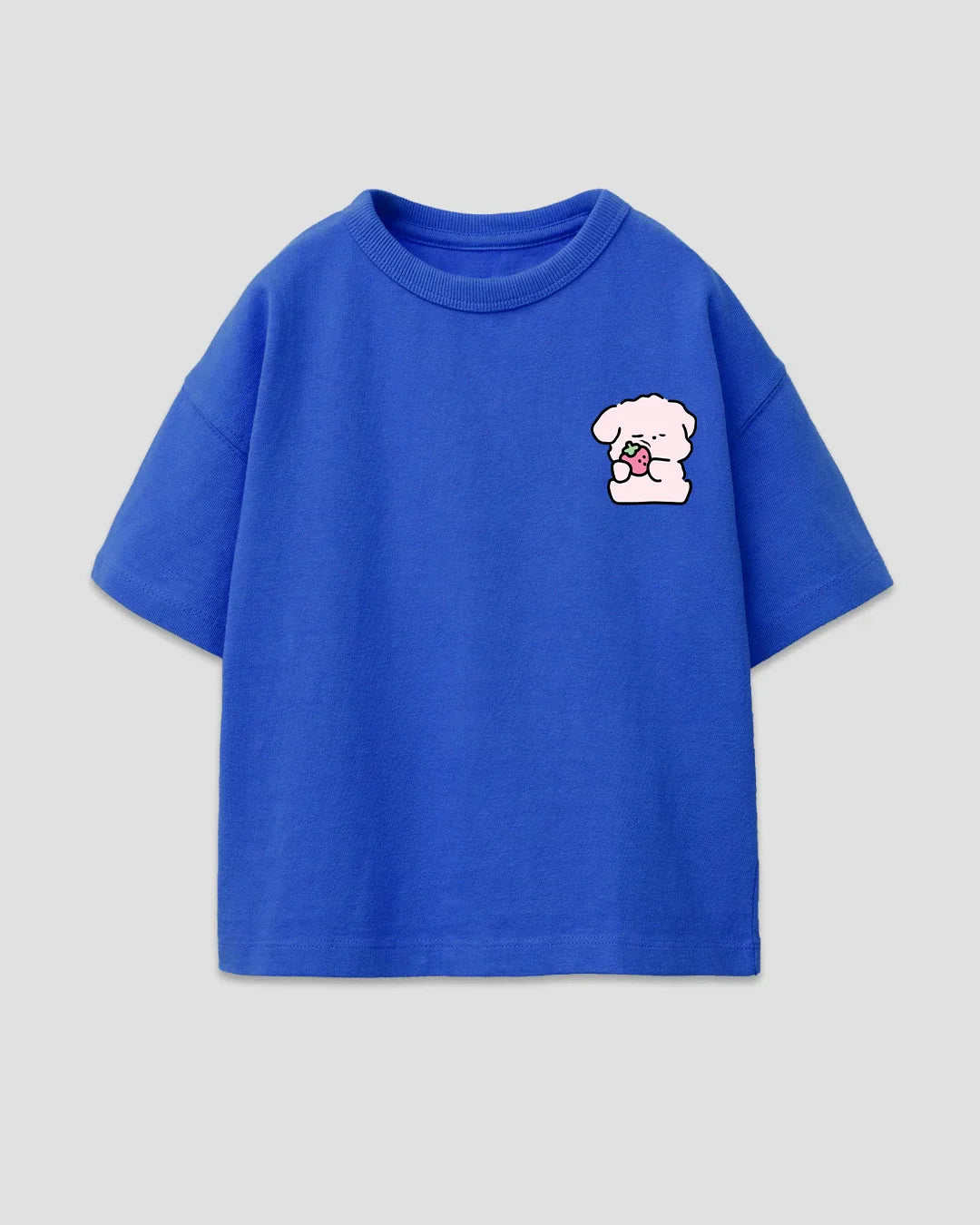 Berry Pup Boxy Oversize T-Shirt for Women Online In India | Dky