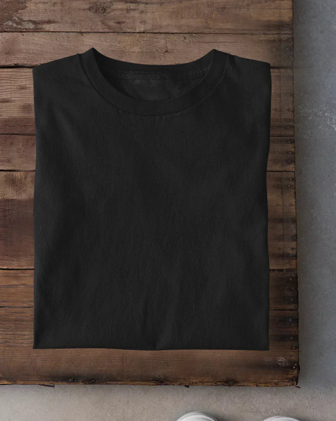 Black Plain T-Shirt - Shop Printed T shirt for Women Online In India | LoveDky