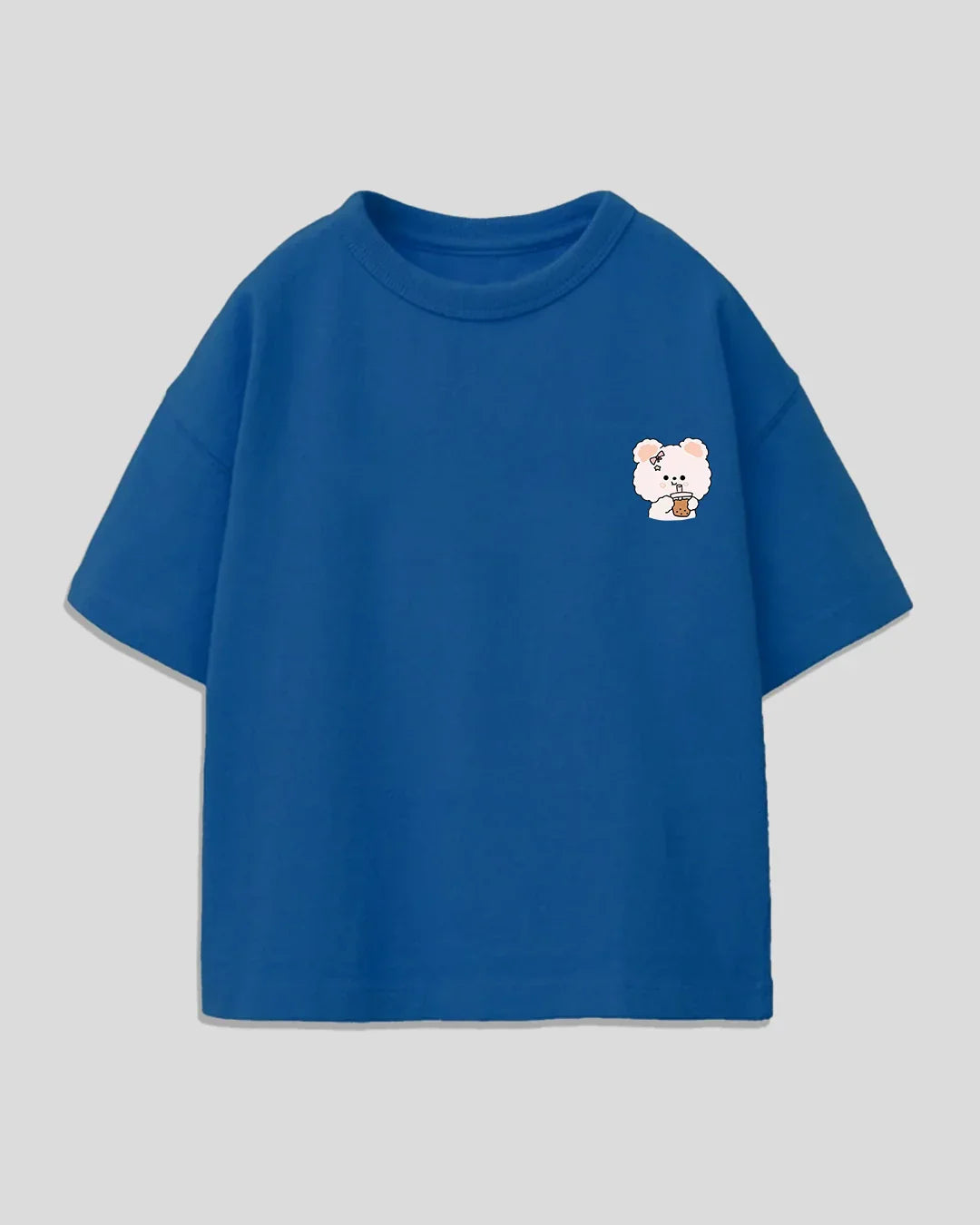 Boba Bear Boxy Oversize T-Shirt for Women Online In India | Dky