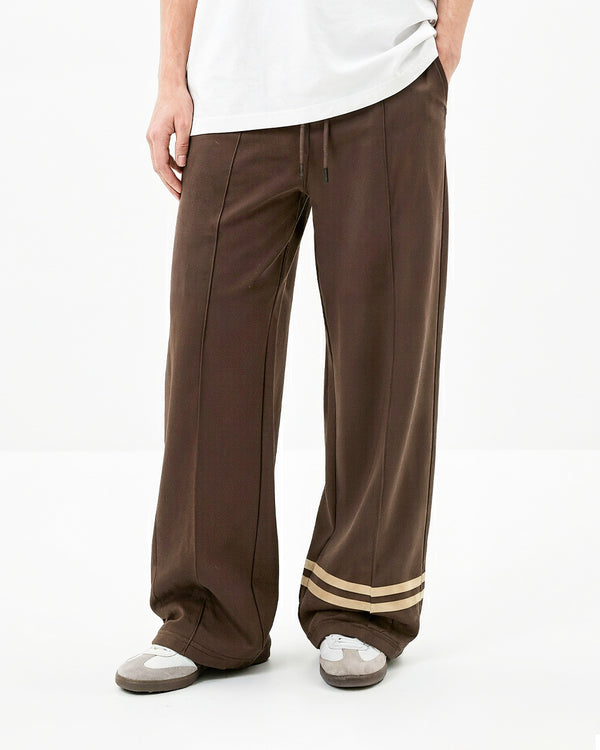 Brown Ringer Pants