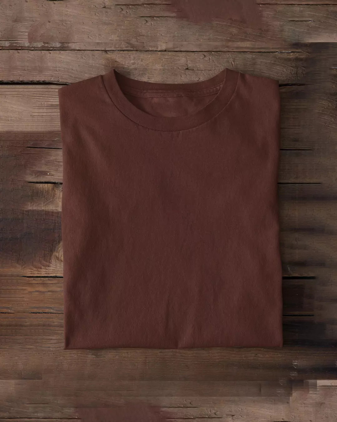 Brown Plain T-Shirt - Shop Printed T shirt for Women Online In India | LoveDky