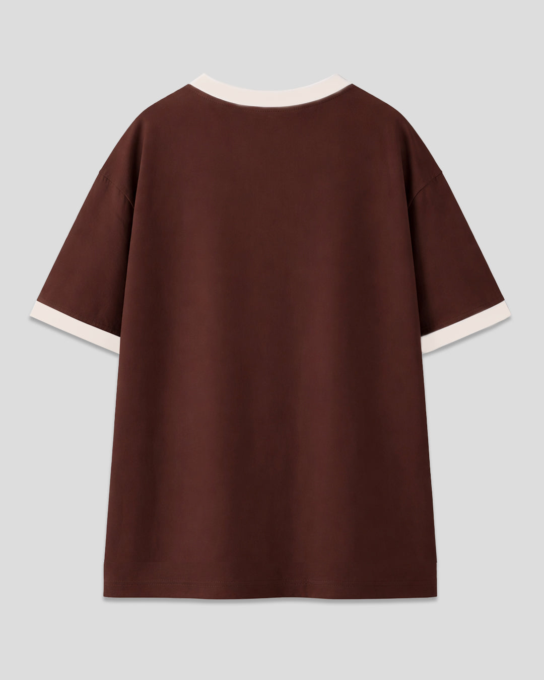 Tap Out T-Shirt - Brown & Pearl