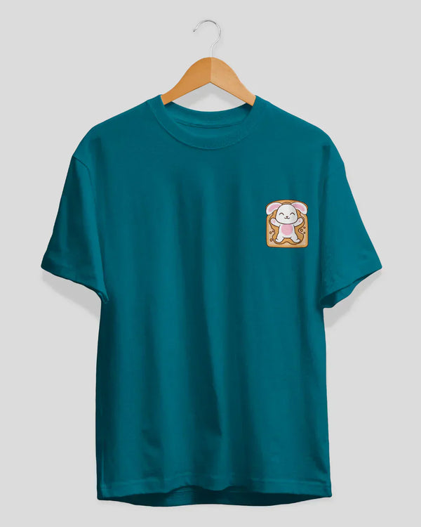 Bunny Toast T-Shirt for Women Online In India | Dky