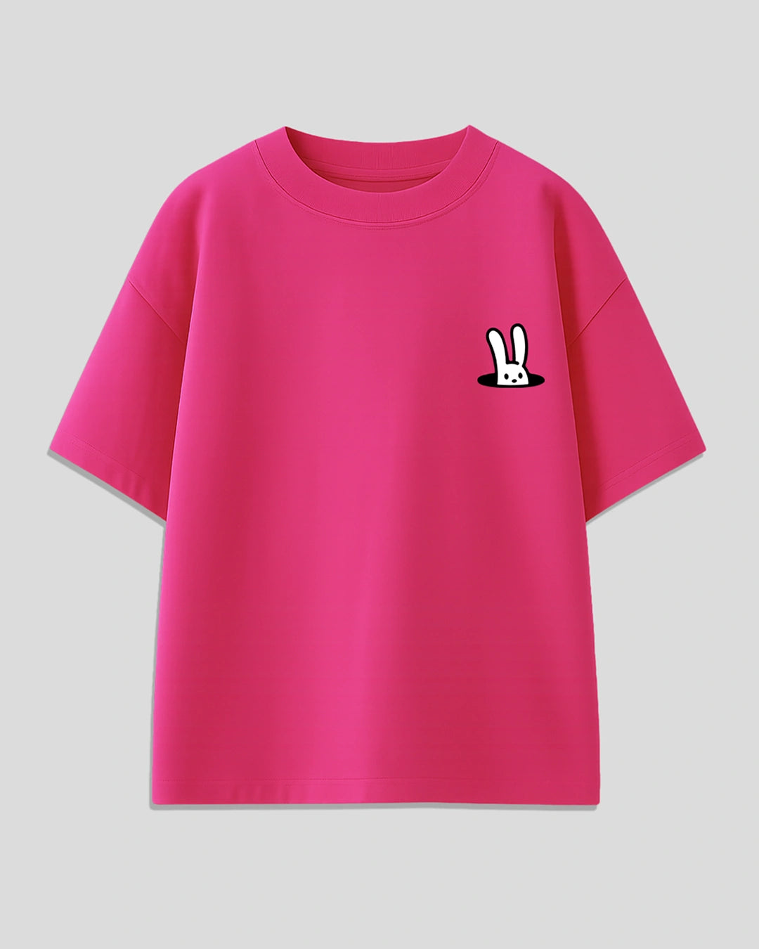 Pocket Bunny Oversized T-Shirt