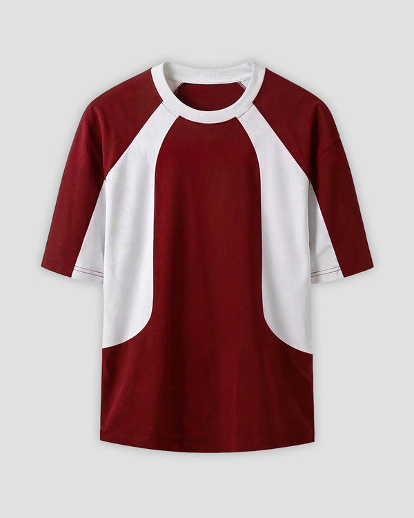 Maroon All-Star Plain T-Shirt