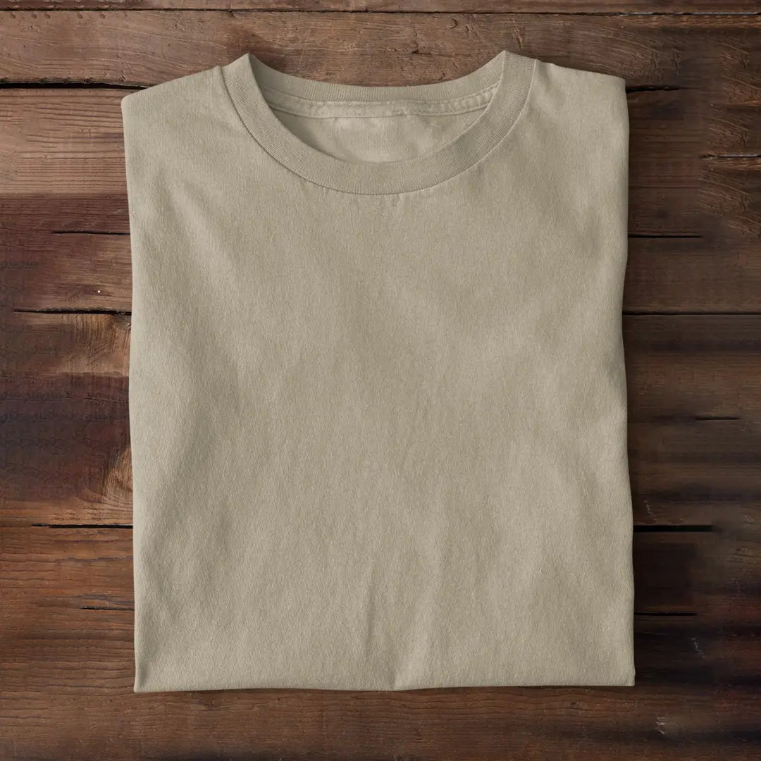 Camel Plain T-Shirt