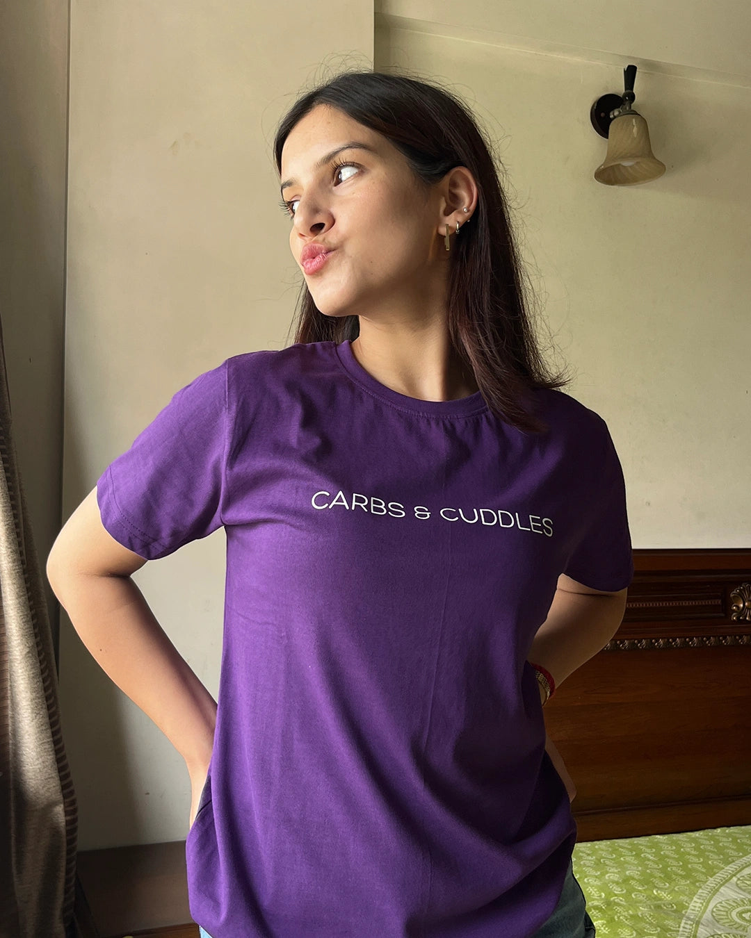 Purple Carbs & Cuddles T-Shirt