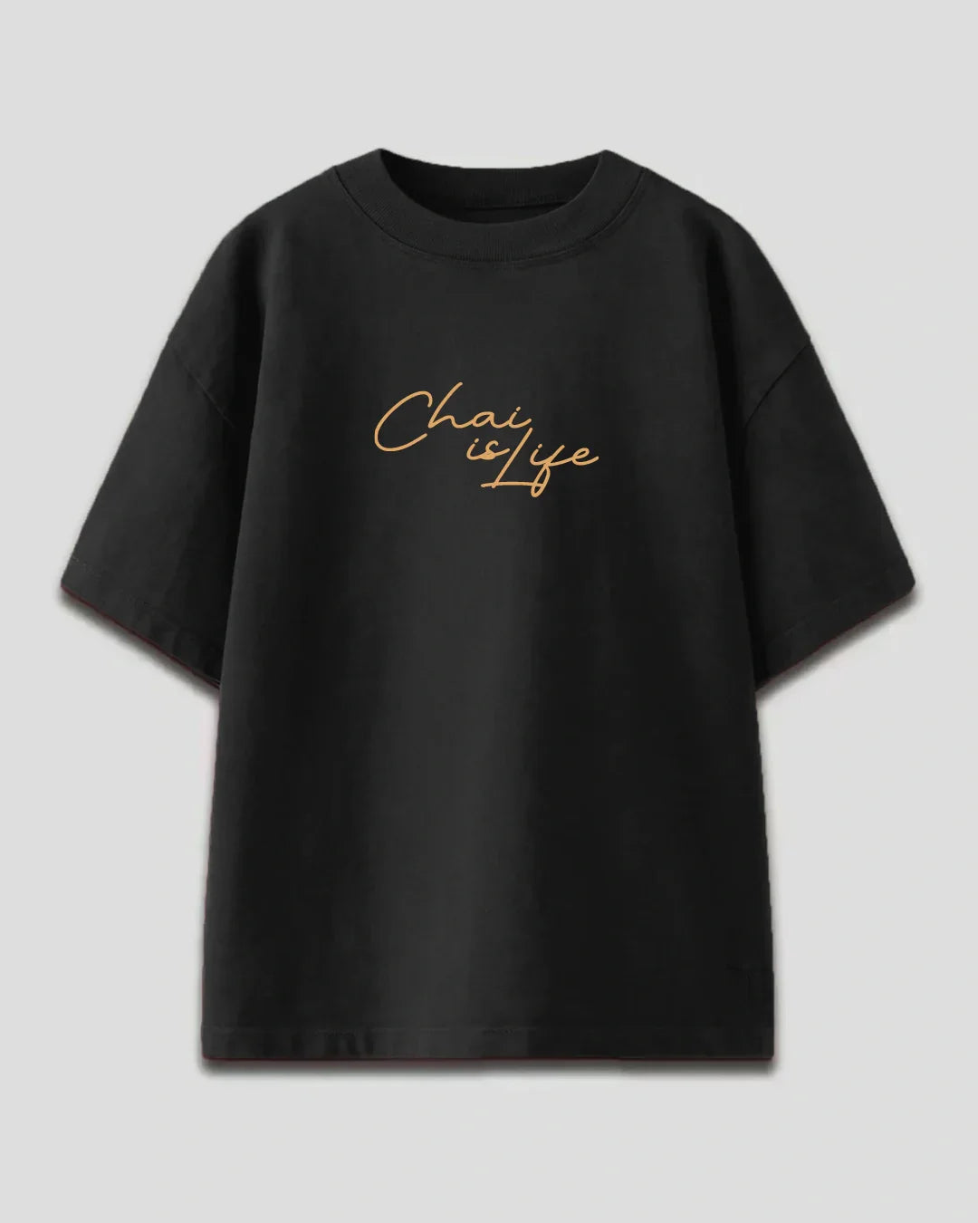 Chai is Life Oversized T-Shirt for Women Online In India | Dky