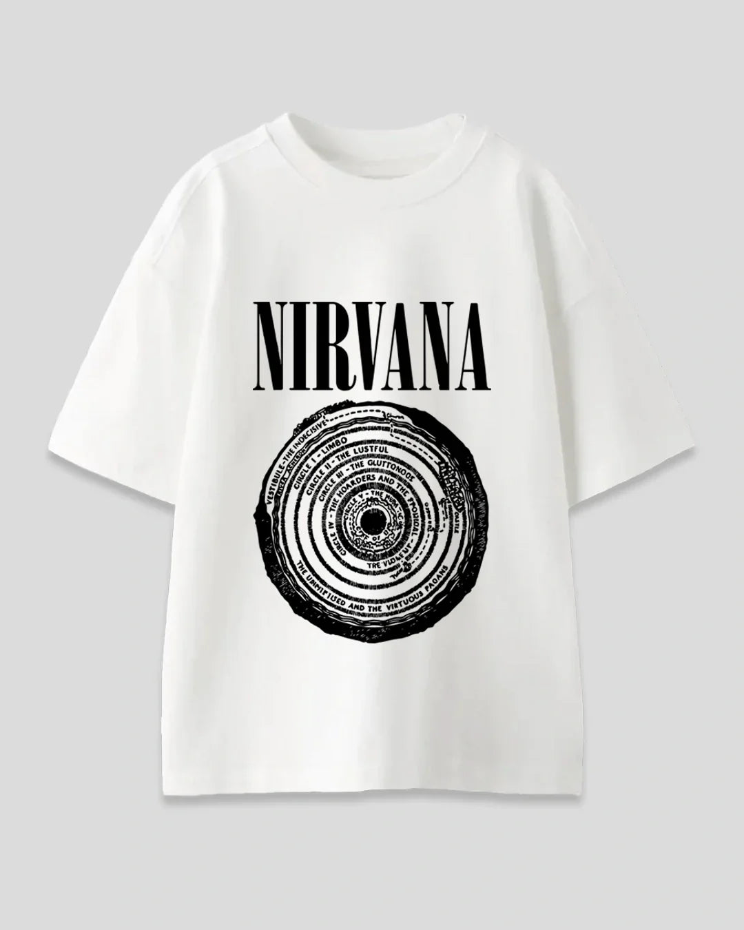 Circle Of Life Oversized T-Shirt for Women Online In India | Dky