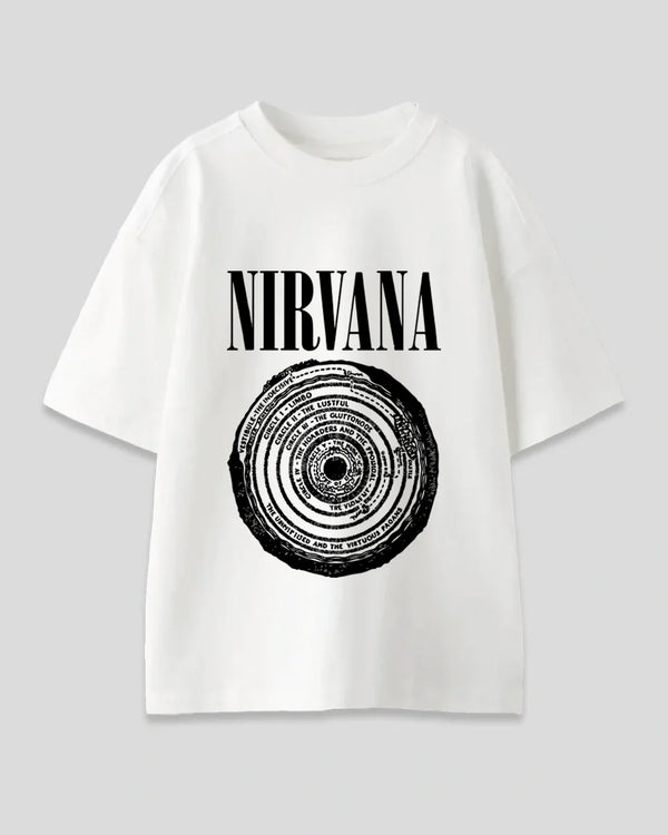 Circle Of Life Oversized T-Shirt for Women Online In India | Dky