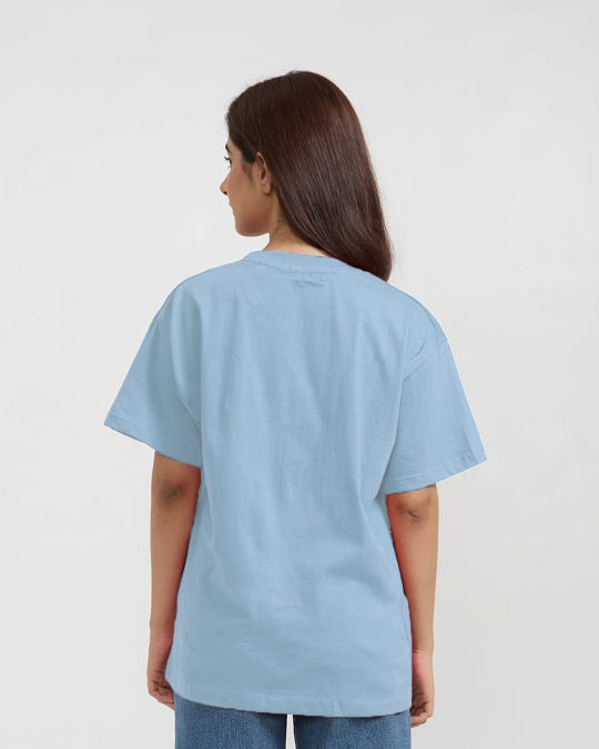 RB Cloudy Plain Oversized T-Shirt