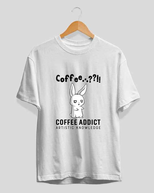Coffee Bunny T-Shirt for Women Online In India | Dky