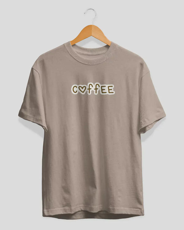 Coffee Love T-Shirt for Women Online In India | Dky