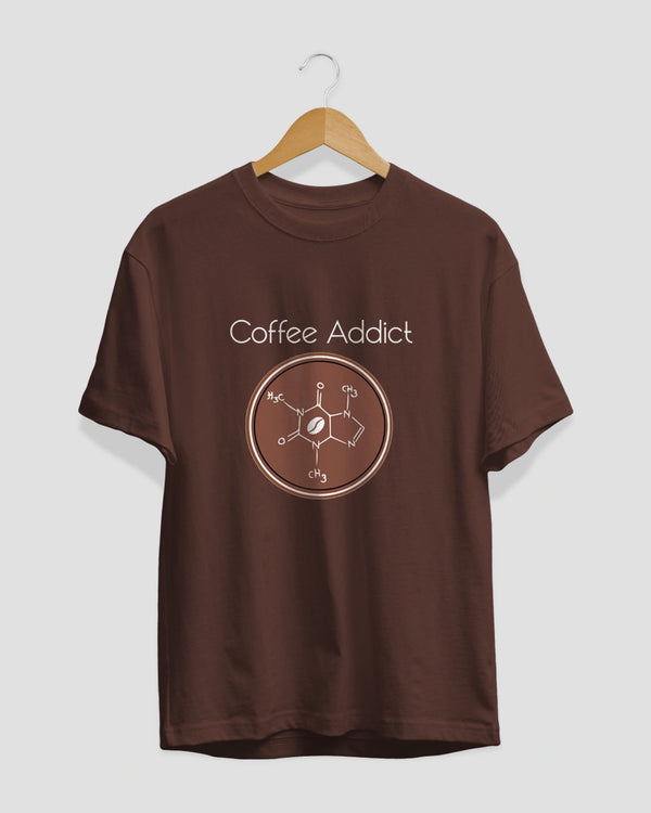 Coffee Addict T-Shirt for Women Online In India | Dky