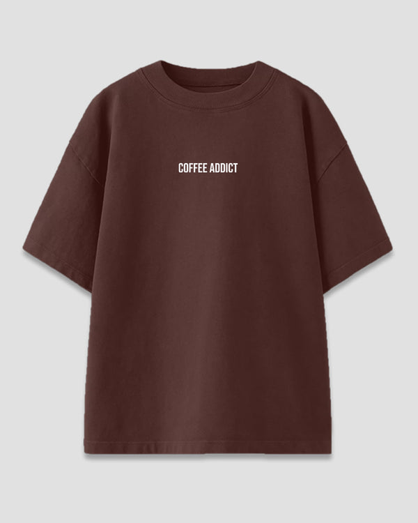 Coffee Addict Oversized T-Shirt