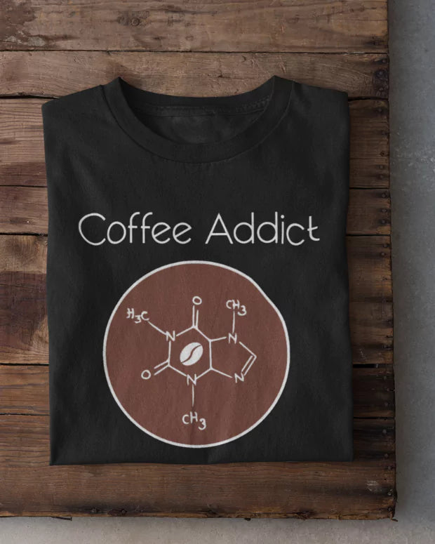 Black Coffee Addict T-Shirt