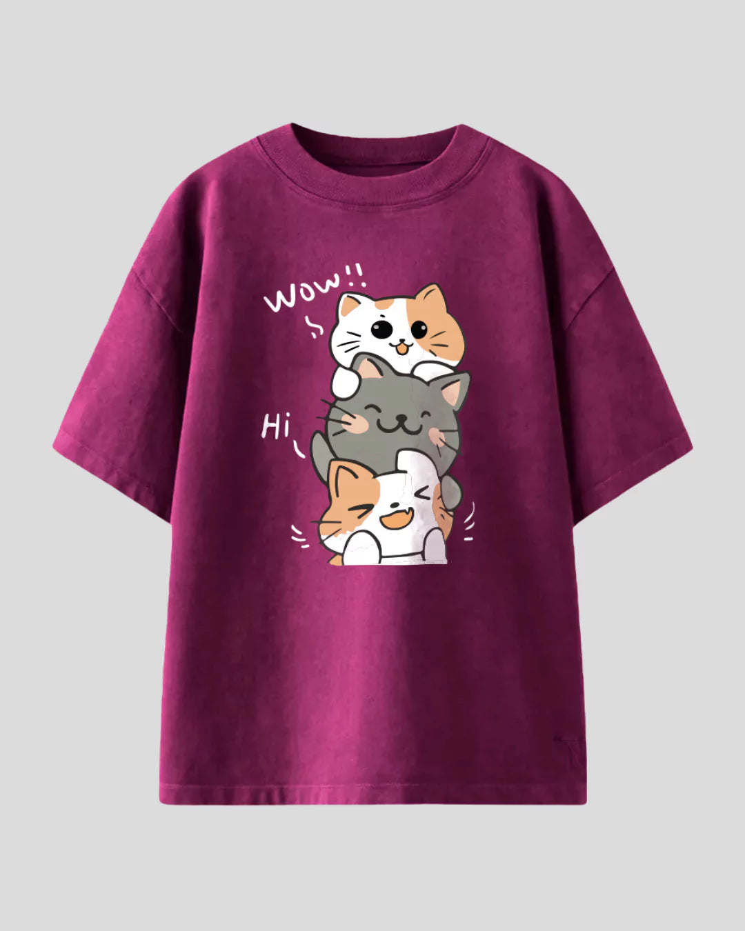 Cat Bestfriends Oversized T-Shirt