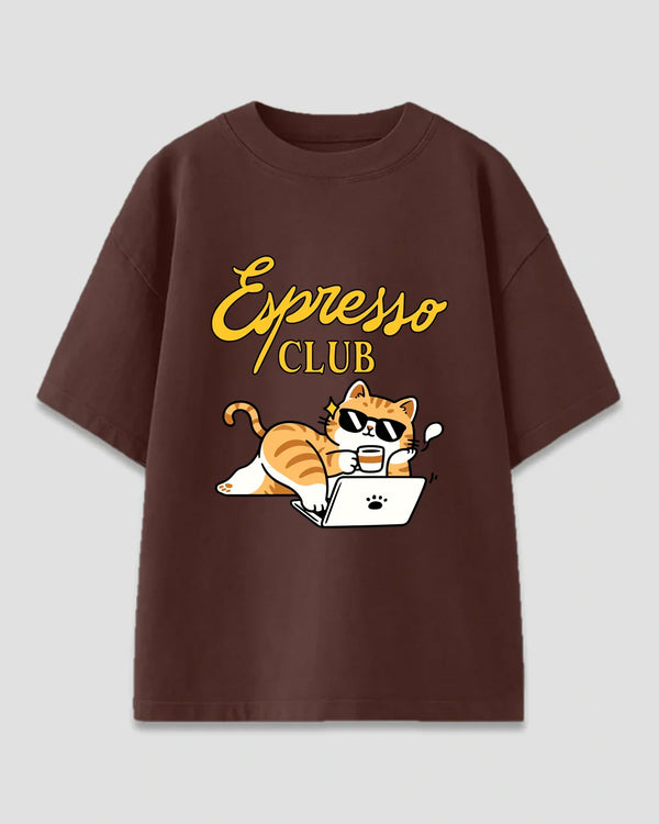 Expresso Club Oversized T-Shirt for Women Online In India | Dky
