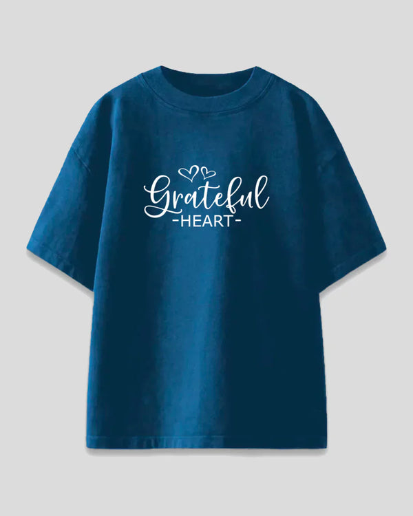Grateful Heart Oversized T-Shirt