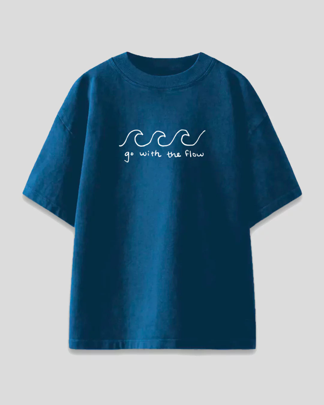 Go With The Flow Oversized T-Shirt