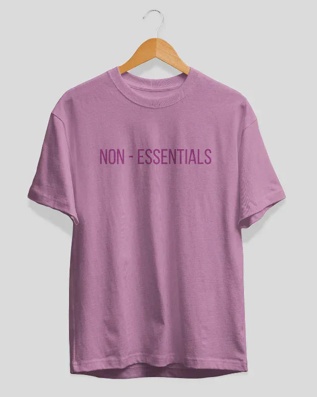 HD Print - Non-Essentials T-Shirt - Shop Printed T shirt for Women Online In India | LoveDky