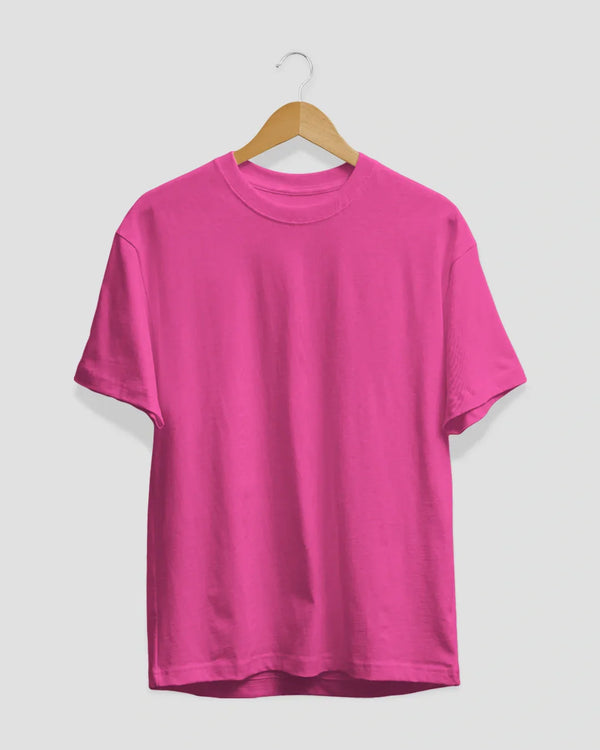 RB Hot Pink Plain T-Shirt