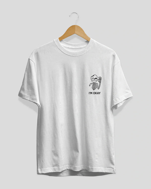 Im Okay T-Shirt for Women Online In India | Dky