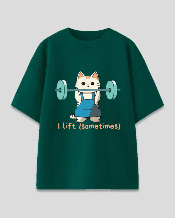 Jade Lift Sometimes Women's Oversized T Shirt | Dky