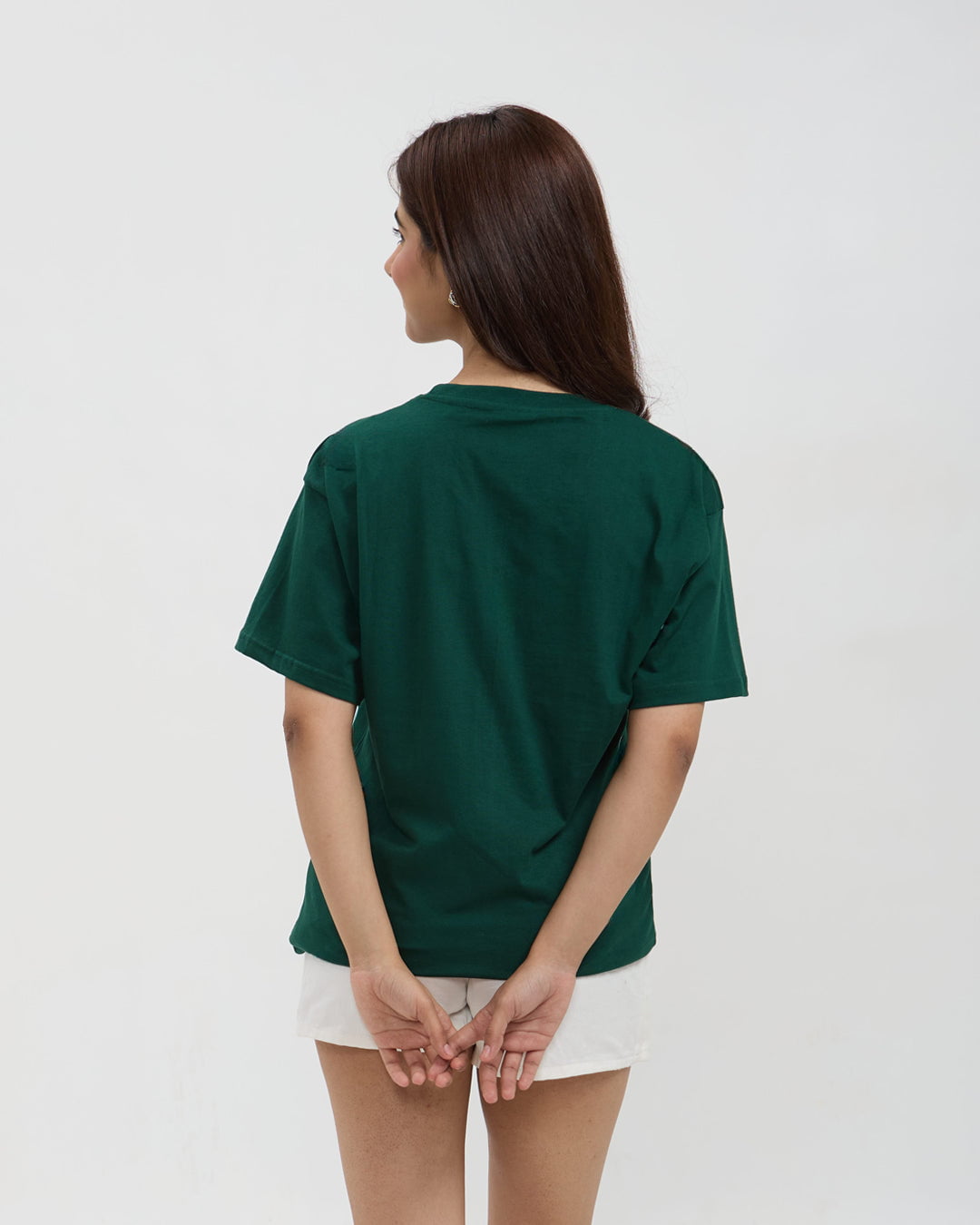 Jade Plain Oversized T-Shirt - Shop Printed T shirt for Women Online In India | LoveDky