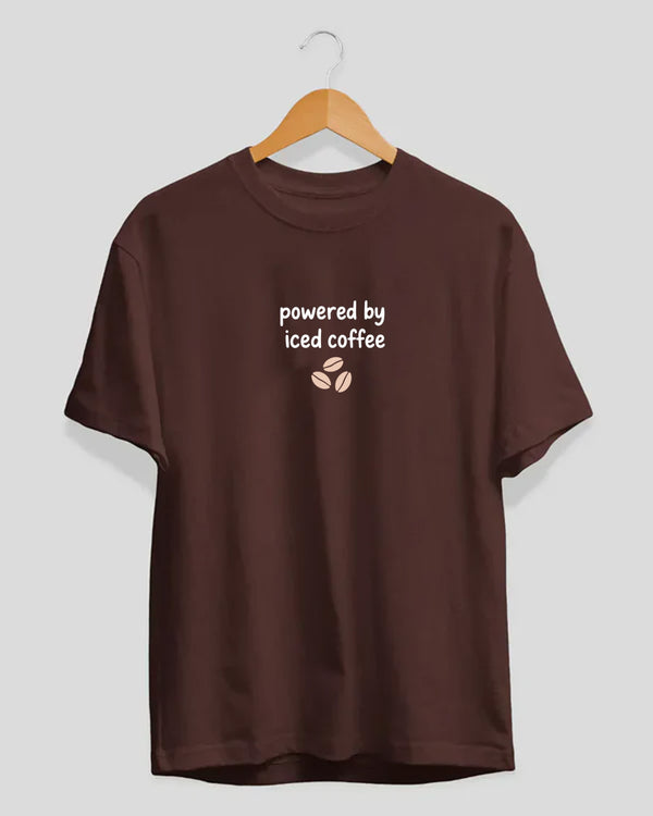 Fueled By Coffee T-Shirt - Chest print