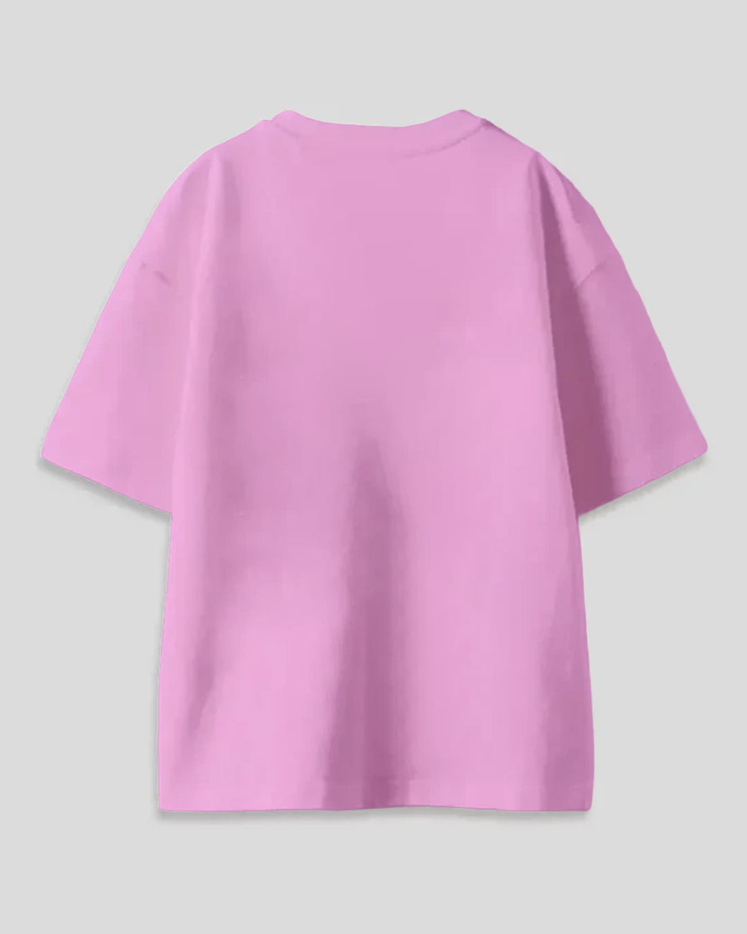 Lilac Plain Oversized T-Shirt